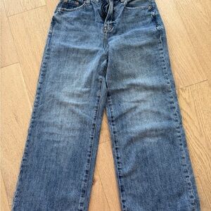 pistola Straight-Leg High-Rise Jeans in Blue Wash